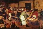 Pieter Bruegel Farmer wedding oil on canvas